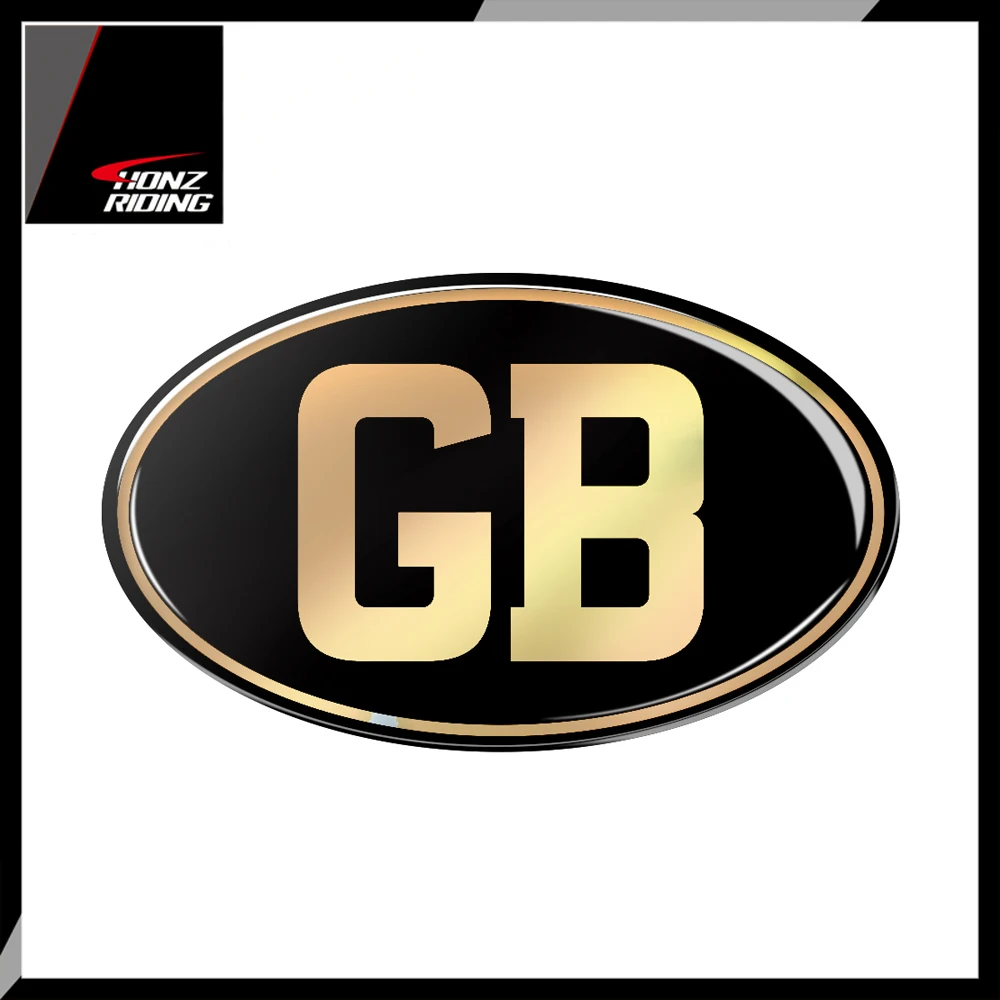 Наклейки на бак мотоцикла GB овальные наклейки автомобиль|Наклейки и стикеры| |