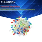 5 цветов * 20 шт = 100 шт 3 мм LED диодный свет Ассорти набор белый желтый красный зеленый синий компонент DIY набор новый оригинальный