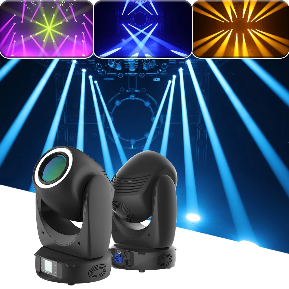 Диско 100 Вт Светодиодный луч моющийся стробоскоп движущийся головной свет DMX512