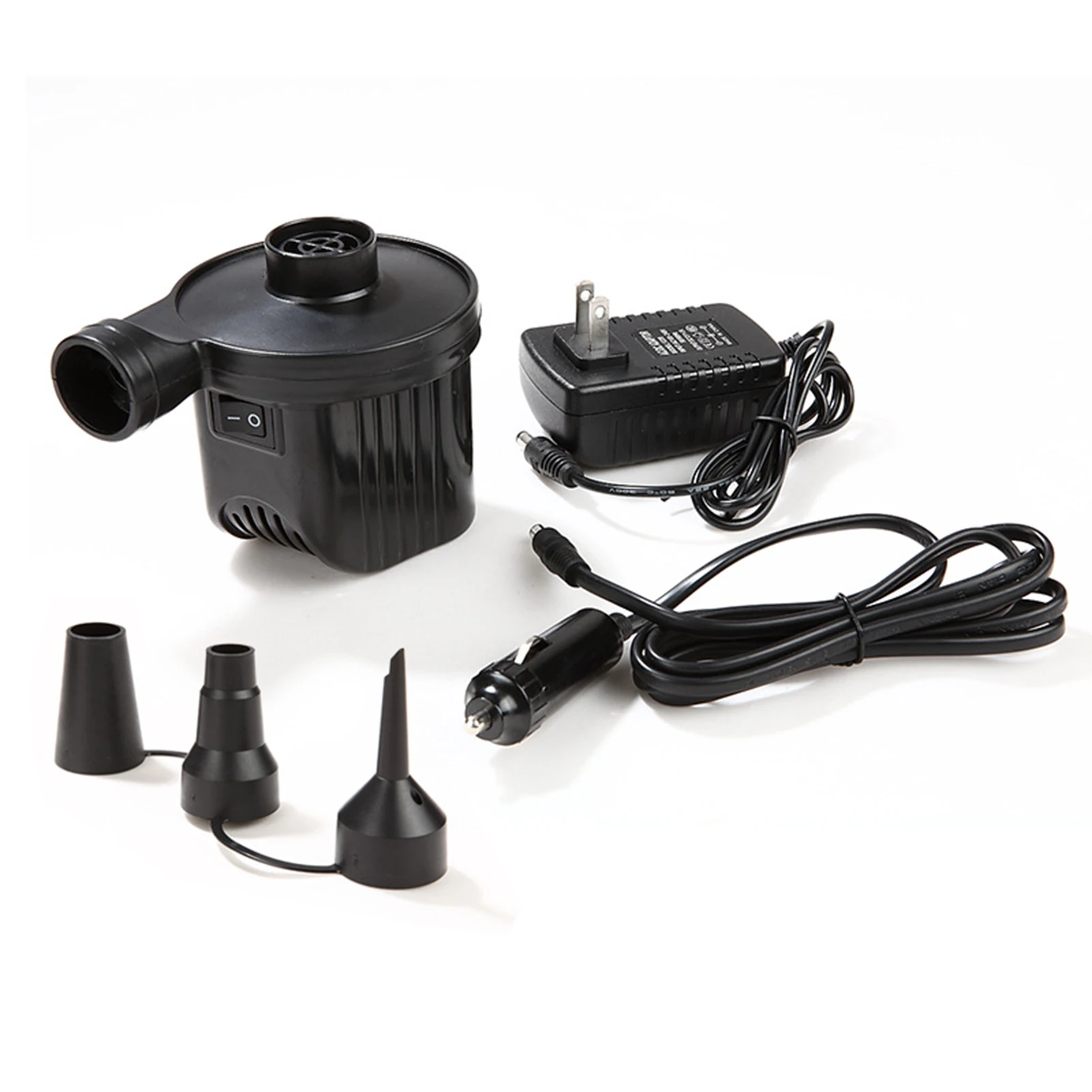 

220V/36V/12V Dual-Purpose Air Pump For Home And Automobile Inflatable Bed Rubber Boat Swimming Ring Electric Inflating Pump