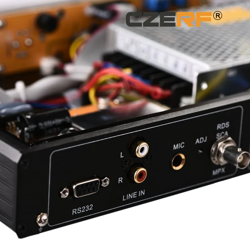 CZE-T501 50 Вт высококачественный fm-передатчик 54-68 МГц Регулируемый беспроводной моно
