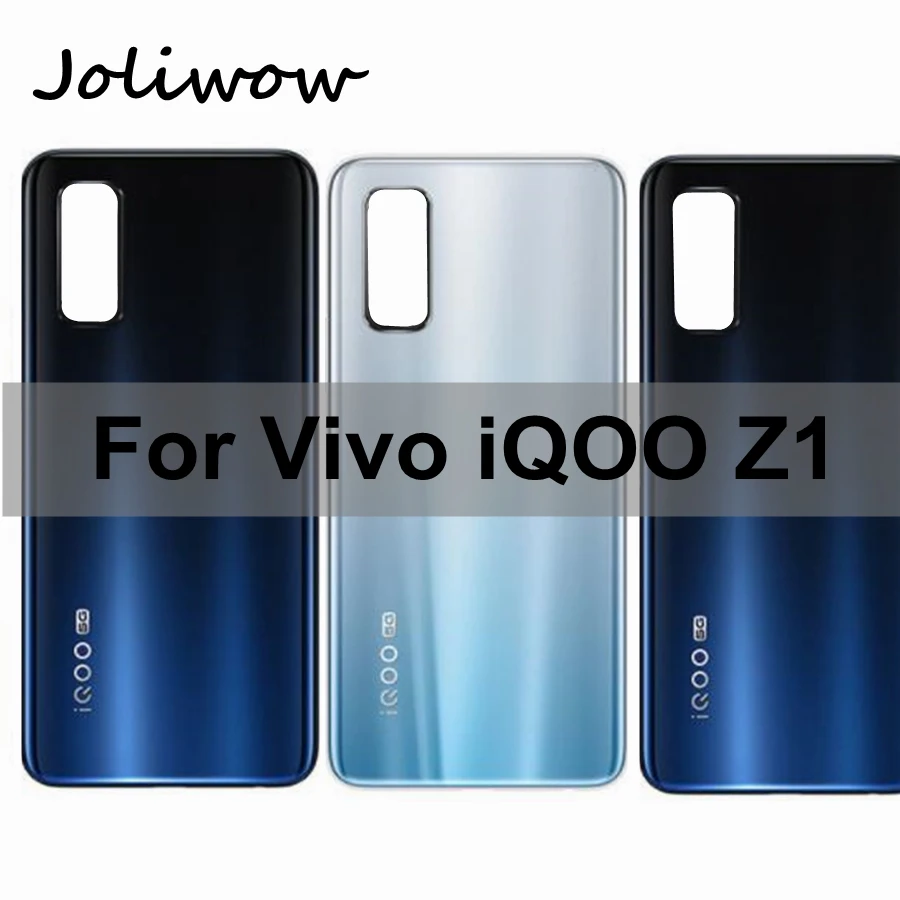 Carcasa trasera para bater&iacute;a Vivo IQOO Z1, 6,57 ", funda carcasa de cristal trasera para vivo IQOO z1-0