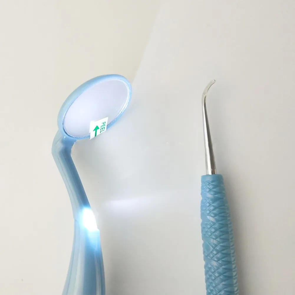 

1 Set Dental Mirror+Hook Cleaning Dental Mirror Dental Supply Dental Tooth Hook Durable