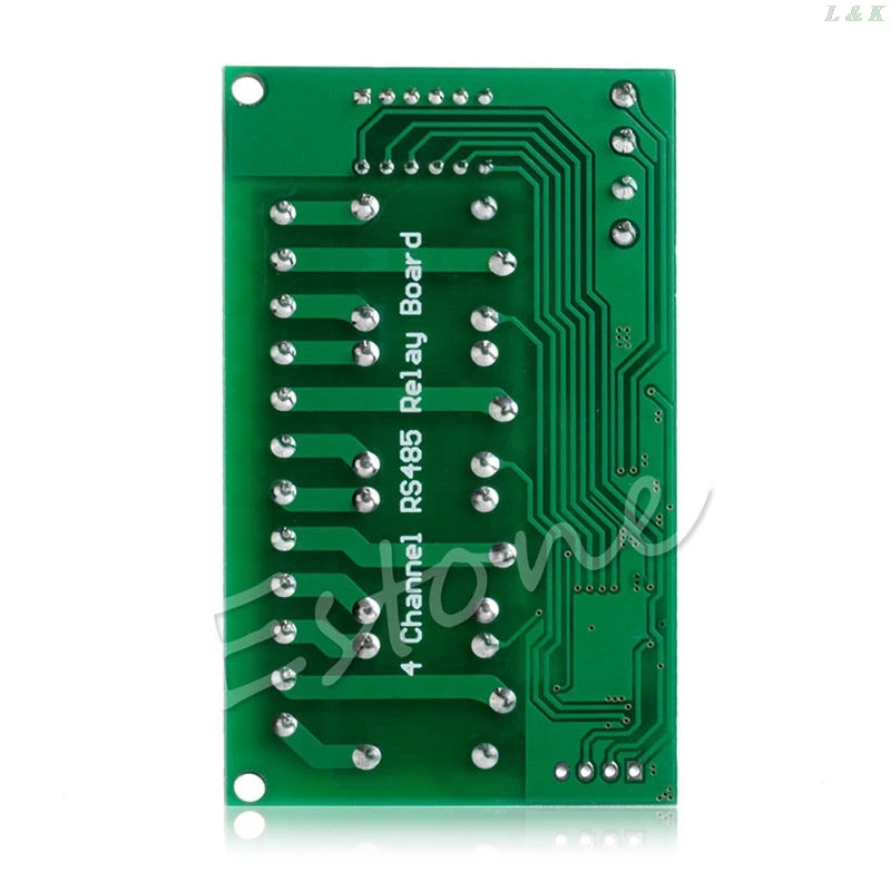 12 В RS485 Реле 4CH Modbus RTU PC UART плата для PLC лампы LED PTZ управление камерой | Обустройство