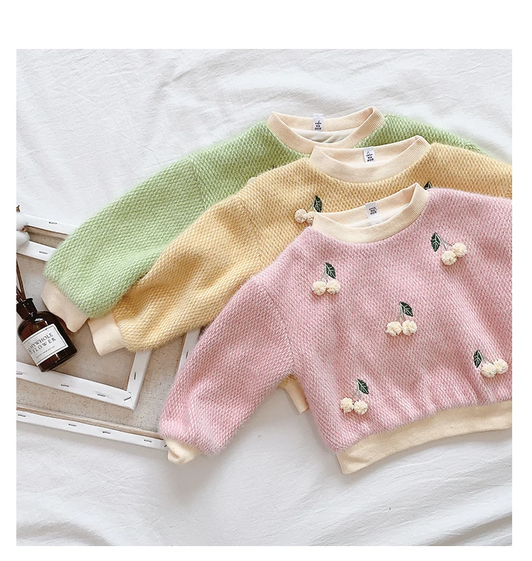 Милые свитера для маленьких девочек коллекция 2019 года сезон осень зима Новые