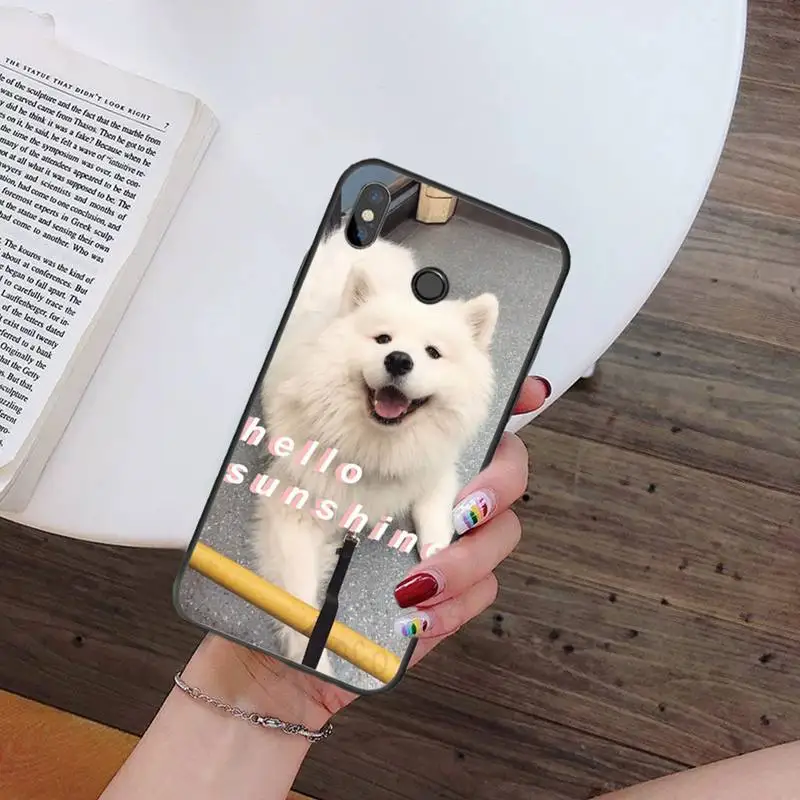

Samoyed cute dog animal high quality Phone Case cover For Xiaomi Redmi note 7 8 9 t k30 max3 9 s 10 pro lite