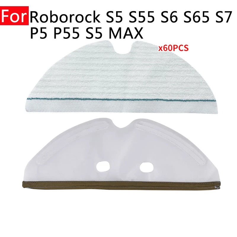 

For Xiaomi Mijia Mi Roborock S5 S55 S6 S65 S7 P5 P55 S5MAX Spare Parts Robot Vaccum Cleaner Accessories Disposable Map Rag Home