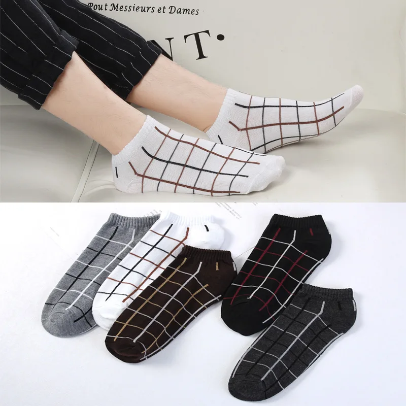 

2/3/5pairs Men's Cotton Socks New Style Business Men Socks Soft Breathable Spring Summer Winter Black White Gray Male Long Socks