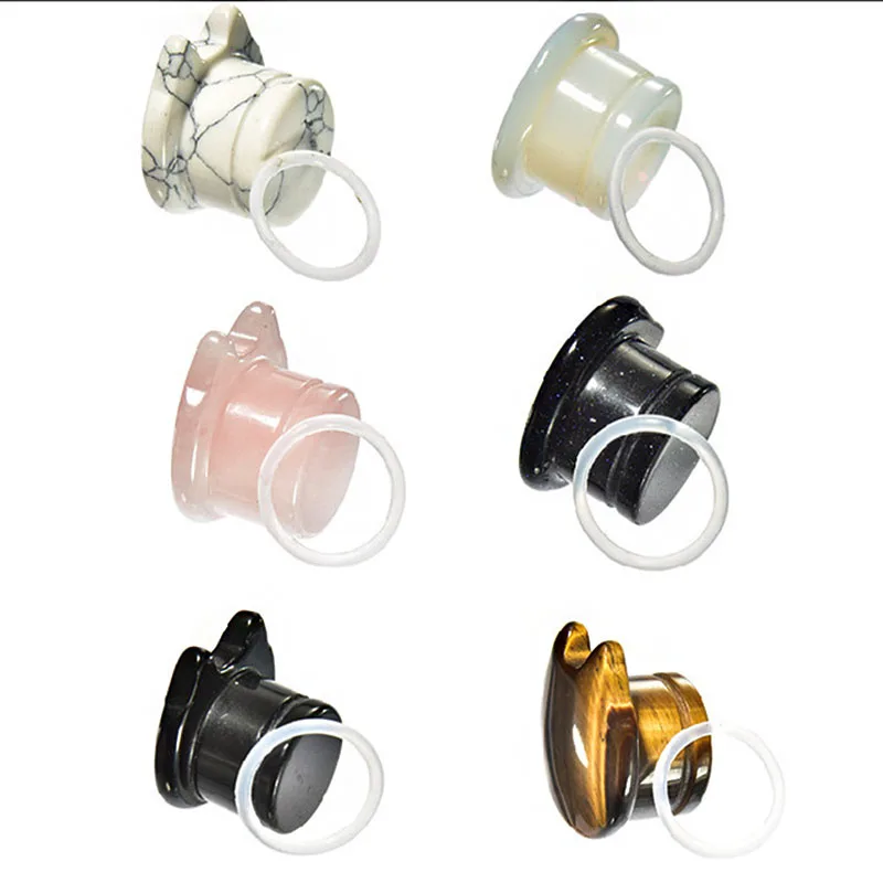 Jingzeyi Модный популярный эспандер Для Пирсинга Ушей 1 шт. затычки для ушей в виде