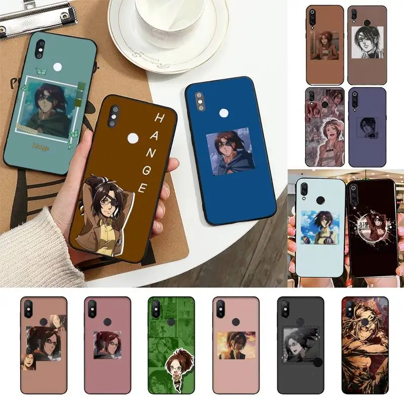 

Hange Zoe Phone Case Back Cover For Xiaomi Redmi Note 7 5 8A Note8pro 9Pro 8T TPU Coque for Redmi9 Capa