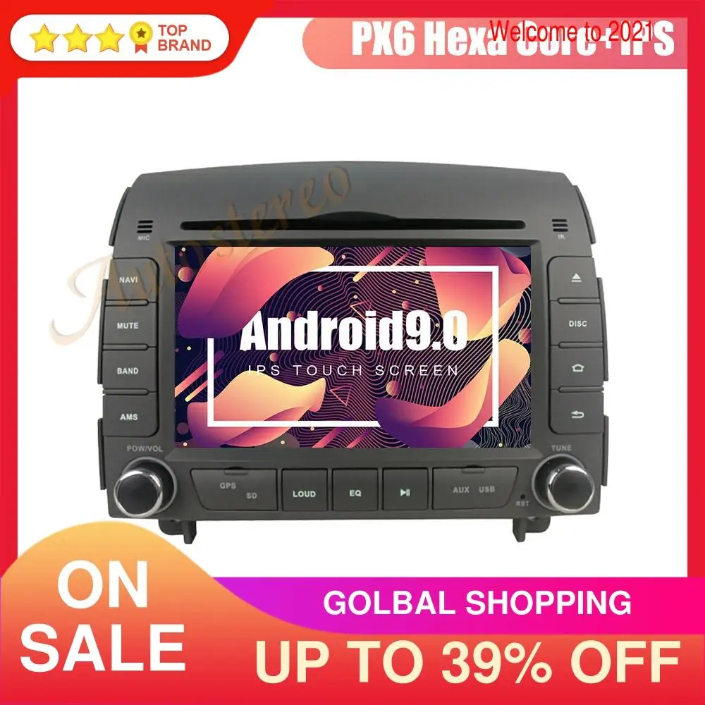 baratas Para Hyundai Sonata Nf Yu Xiang 2004-2008 Android 9.0 Carro Dvd Player Unidade De Cabeça De Navegação Gps Rádio Do Carro Auto Estéreo Carplay Ips