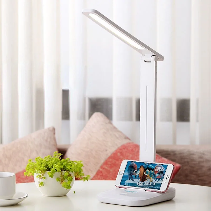 

Led Desktop Desk Lamp Foldable Table Lamp Bedside Reading Eye Protection Night Light USB Chargeable Study Bedroom