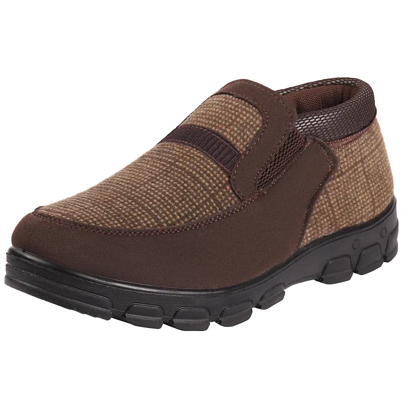 

2021 New Snow Boots and Wear-resistant Sole Man Boots Snow Warm and Comfortable Winter Walking Boots