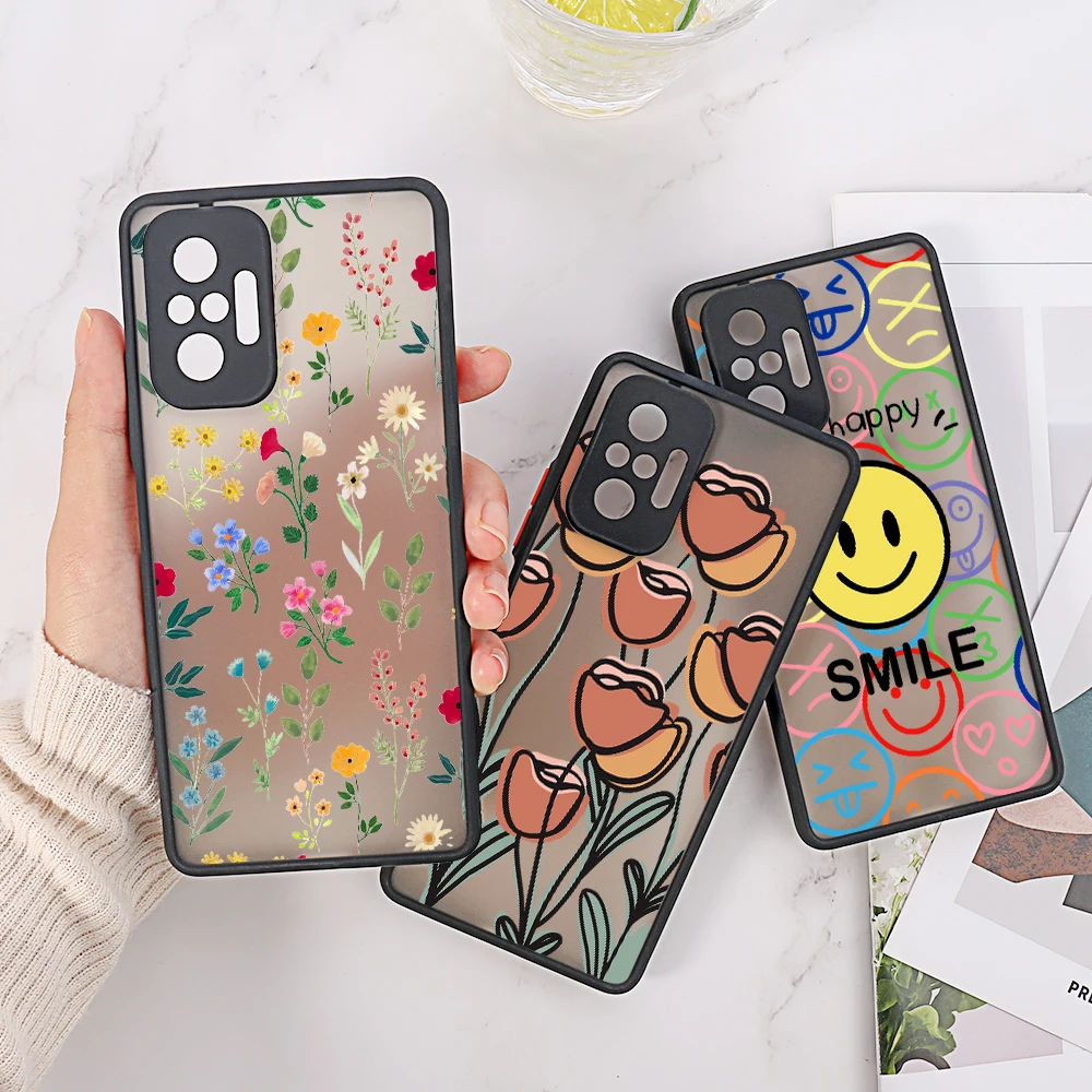Case for Redmi Note 10 S Cover Shockproof Funda for Xiaomi Redmi Note 10 9 10S 8 11 12 Pro 9S 11S 9T 9C Mi 11 Lite 12T 11T Cover