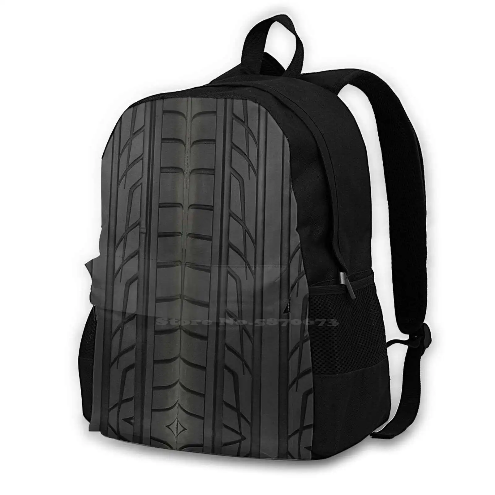 

Race Car Tyre Section New Arrivals Satchel Schoolbag Bags Backpack Formula 1 Tyre Tire Pneumatic Pit Stop Box Car Race Vettel