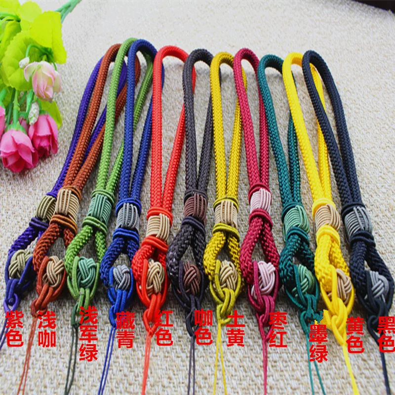 

Knitted Cattle Handle Plaything Couple Rope DIY Hand Jewelry Hanging