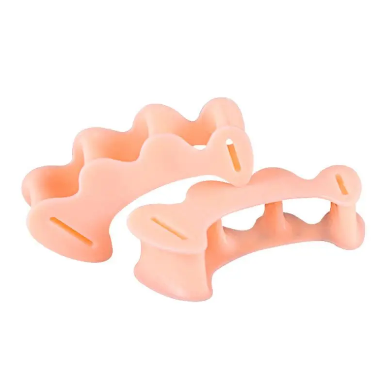 1 пара палец (средний сустав) лечение силиконовая три отверстия ортопедическая