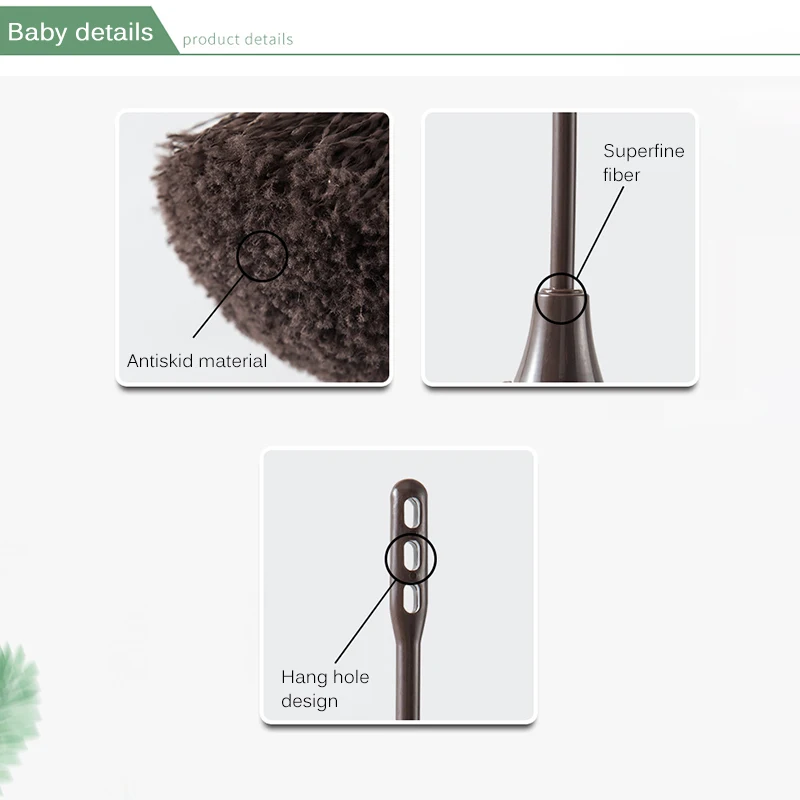 Инструмент для очистки от пыли домашняя щетка удаления Антистатическая перьев