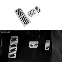 car accelerator gas pedal cover brake foot pedal pads fuel brake clutch at pedals for volkswagen vw jetta mk7 2019 2020 2021