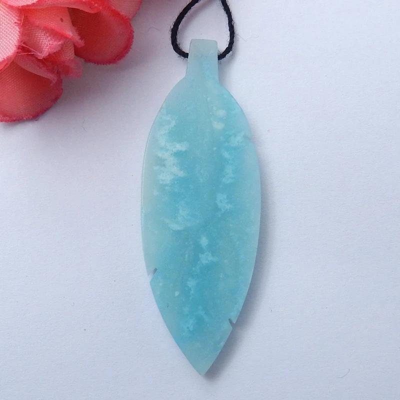 Новый дизайн! Натуральный ожерелье из амазонита полудрагоценный подарок на день