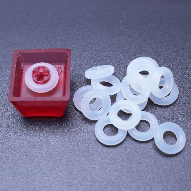 

2020 New 120Pcs Keycaps Rubber O-Ring Switch Dampeners For Cherry MX Keyboard