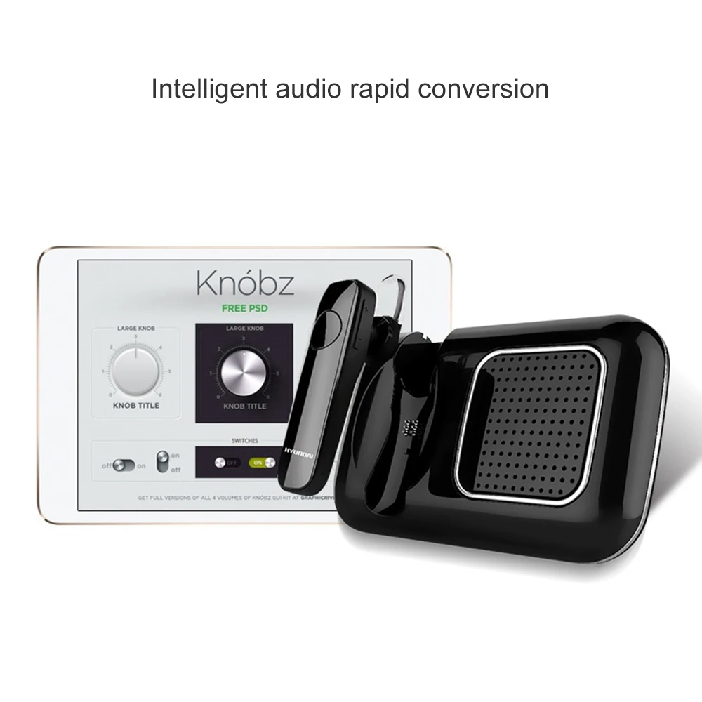 Handsfree Bluetooth Car Kit Sun Visor Speaker Auto Wireless Speakerphone Car kit for Phone Hands Free BT10
