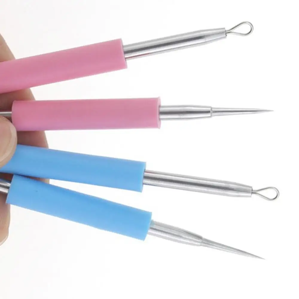 Нержавеющая сталь акне Комедо прыщей экстрактор для удаления игл черных точек