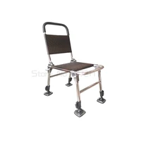 Multifunctional all-terrain fishing chair new stainless steel folding portable table fishing chair