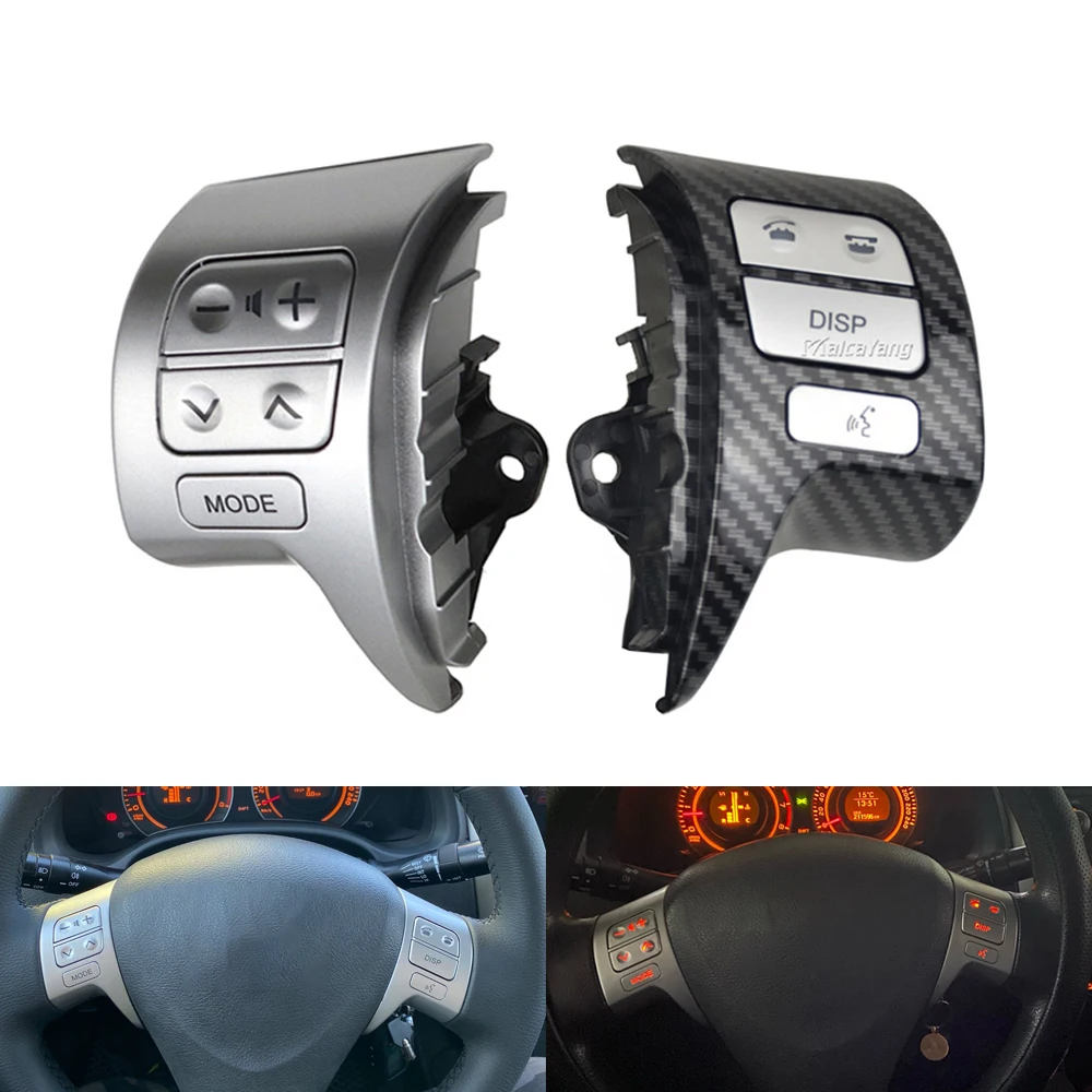 

Кнопка управления звуком на руль для Peugeot 107 84250-12020 84250-02110, автомобильные аксессуары для Toyota Corolla ZRE15 2007-2010