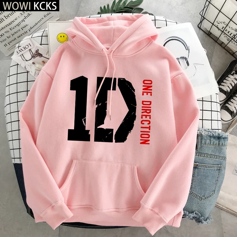 

Sweetheart One Direction Graphic Harry Styles Merch Aesthetic Pullover Pink Hoodie Sweatshirt Clothes 2021 1D Streetwear Women