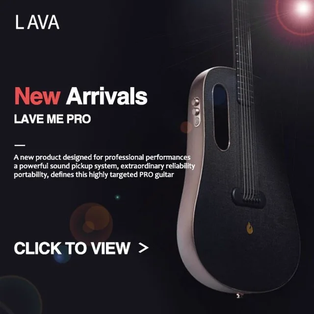 Pro LAVA ME 2 народная гитара из углеродного волокна для начинающих, начинающих, студентов, для выступлений, 36In, Unibody, подарки, включая гитарные пачки и медиаторы - Цвет: Pro