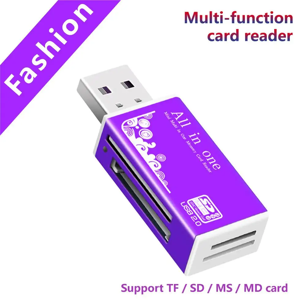Кардридер USB 2 0 для SD Micro TF адаптер ноутбука аксессуары мульти смарт кардридер |