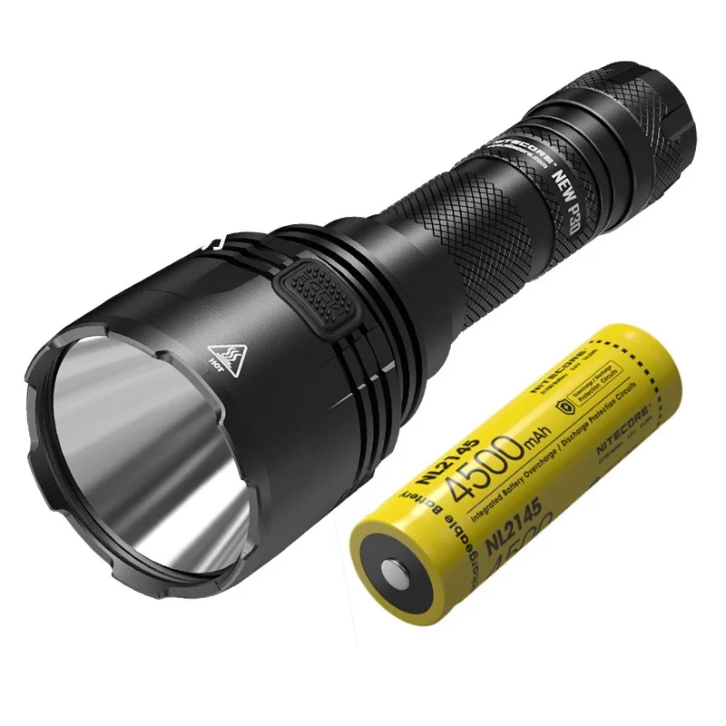 NITECORE NEW P30 Led Flashlight CREE XP-L HI V3 1000 LM High Power Tactical Flashlights by 5000mah Battery for Hunting Camping