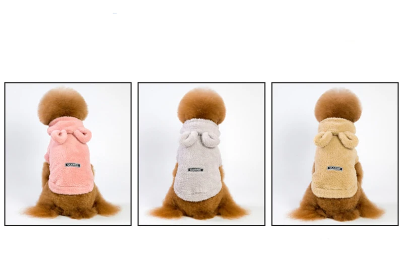 Warm Cat Clothes Winter Pet Puppy Kitten Coat Jacket For Dogs Cats Chihuahua Yorkshire Clothing Costume S-2XL