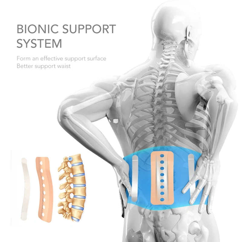

Adjustable Back Support Belt for Back Pain Relief - Compression Belt Lumbar Back Brace for Herniated Disc, Sciatica