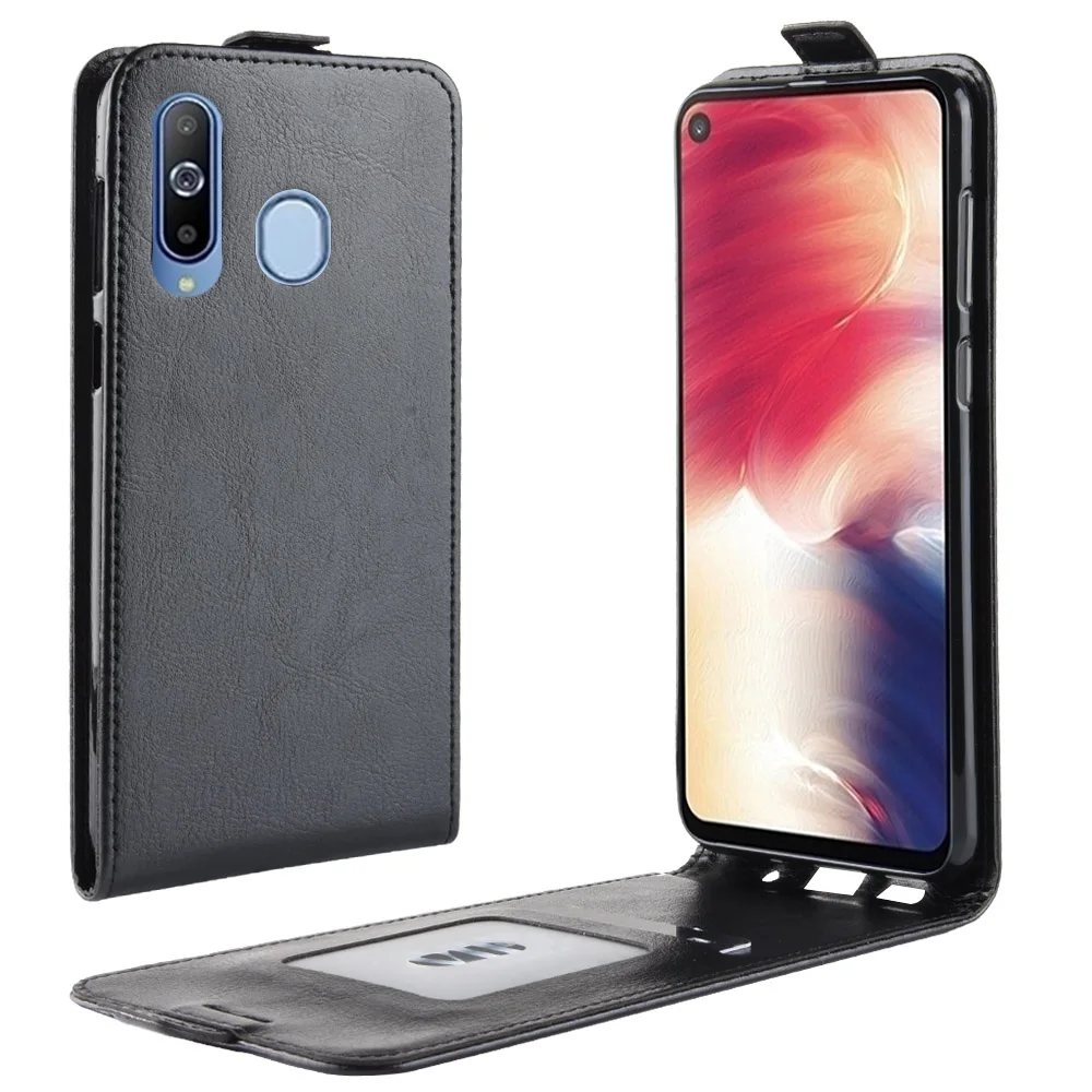 Вертикальный кожаный чехол книжка для Samsung A6S / A8S A7 2018 A750|Чехлы-портмоне| |