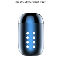 bk car aromatherapy vehicle air conditioner air outlet bullet head solid state aromatherapy aluminum alloy compact perfume
