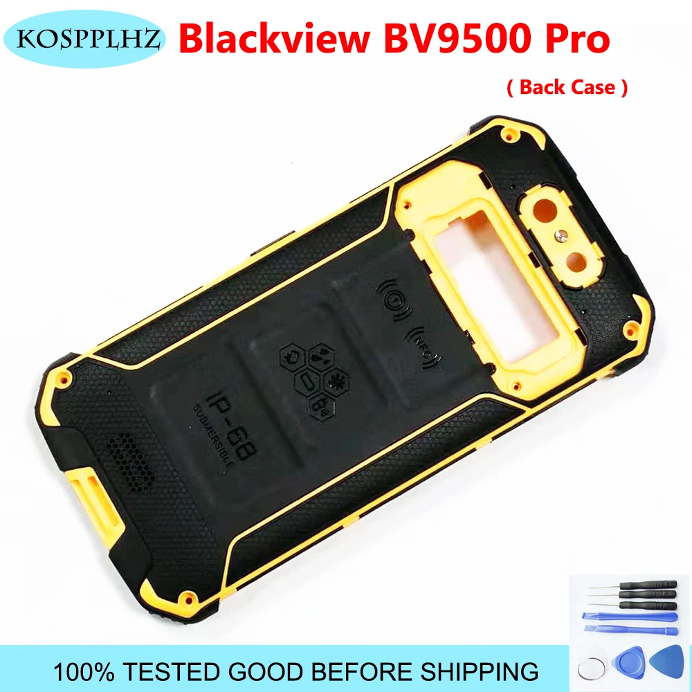 Черный Цвет Крышка для Blackview BV9500 Pro задняя крышка чехол внешняя оболочка замена