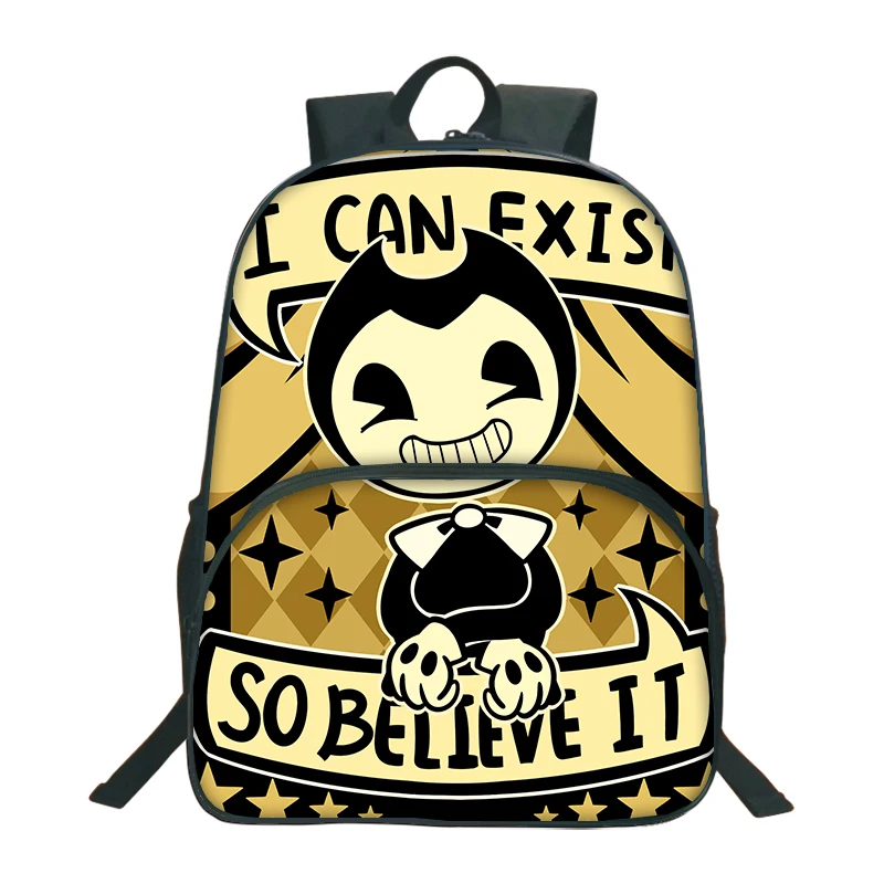 Новинка 2020 рюкзак Bendy And The Ink Machine для подростков школьные сумки студенческий