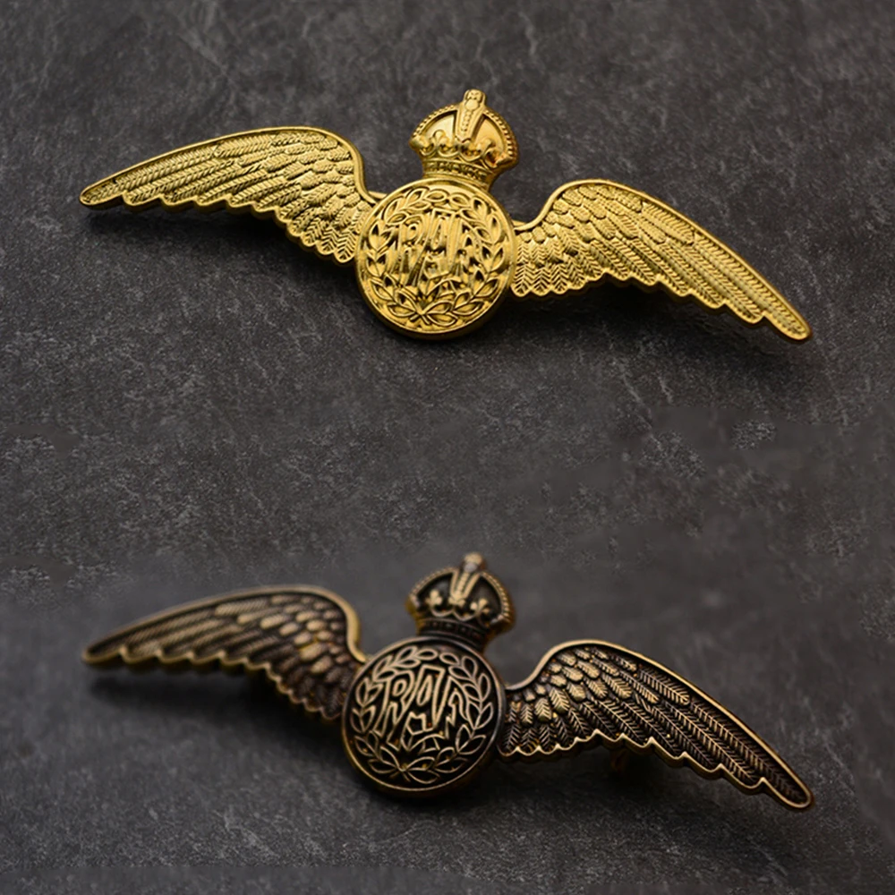 

Британская королевская медаль ВВС Раф, брошь крылья, значок авиатора, подарочный сувенир