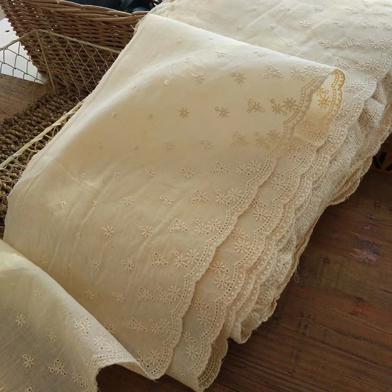 Однометровая Цветочная вышитая искусственная лента сделай сам ширина 19 см