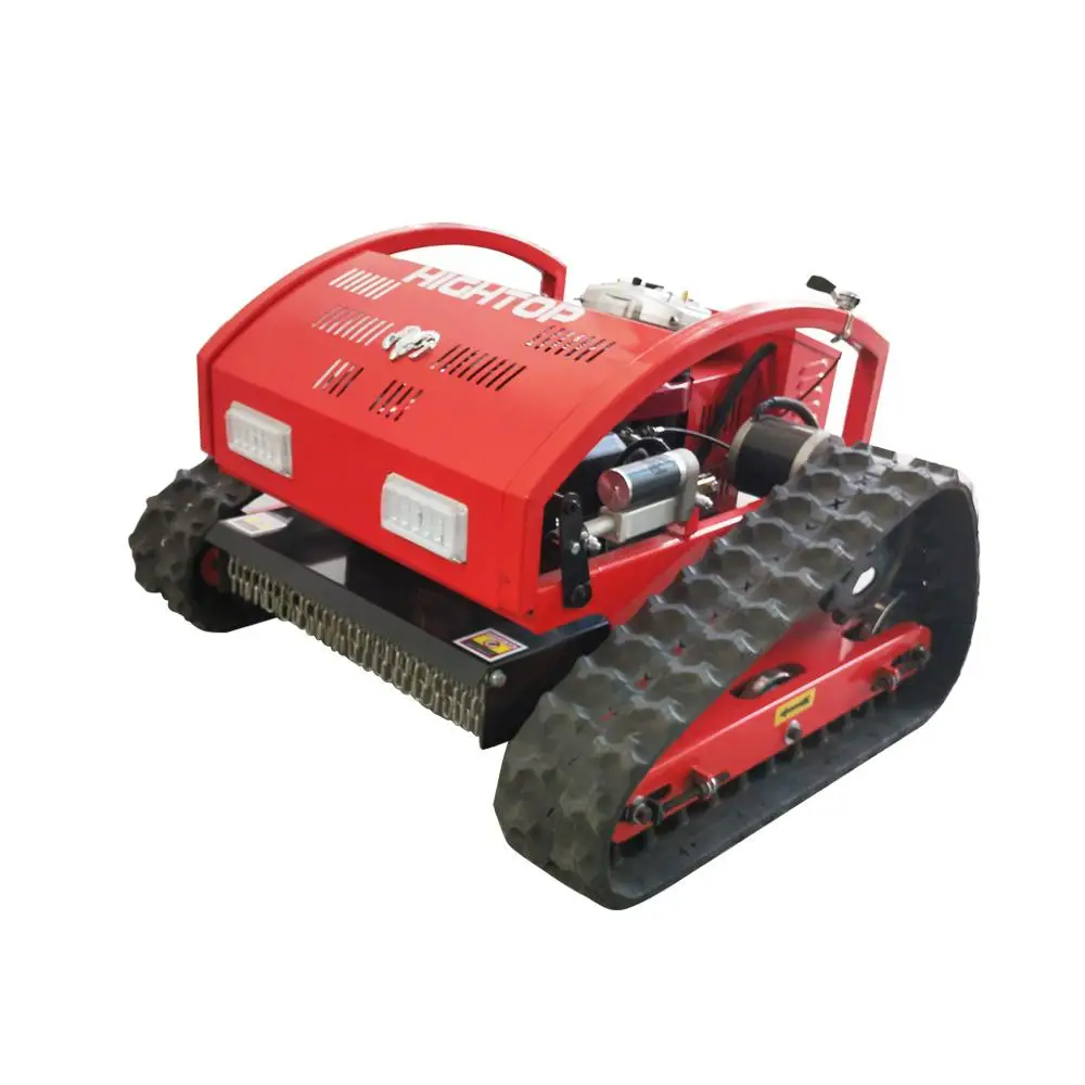 Yamaha Engine 200m Remote Control RC Lawn Mower Robot Gasoline Grass Cutting Machine for Sale Agricultural Mowing Hot 