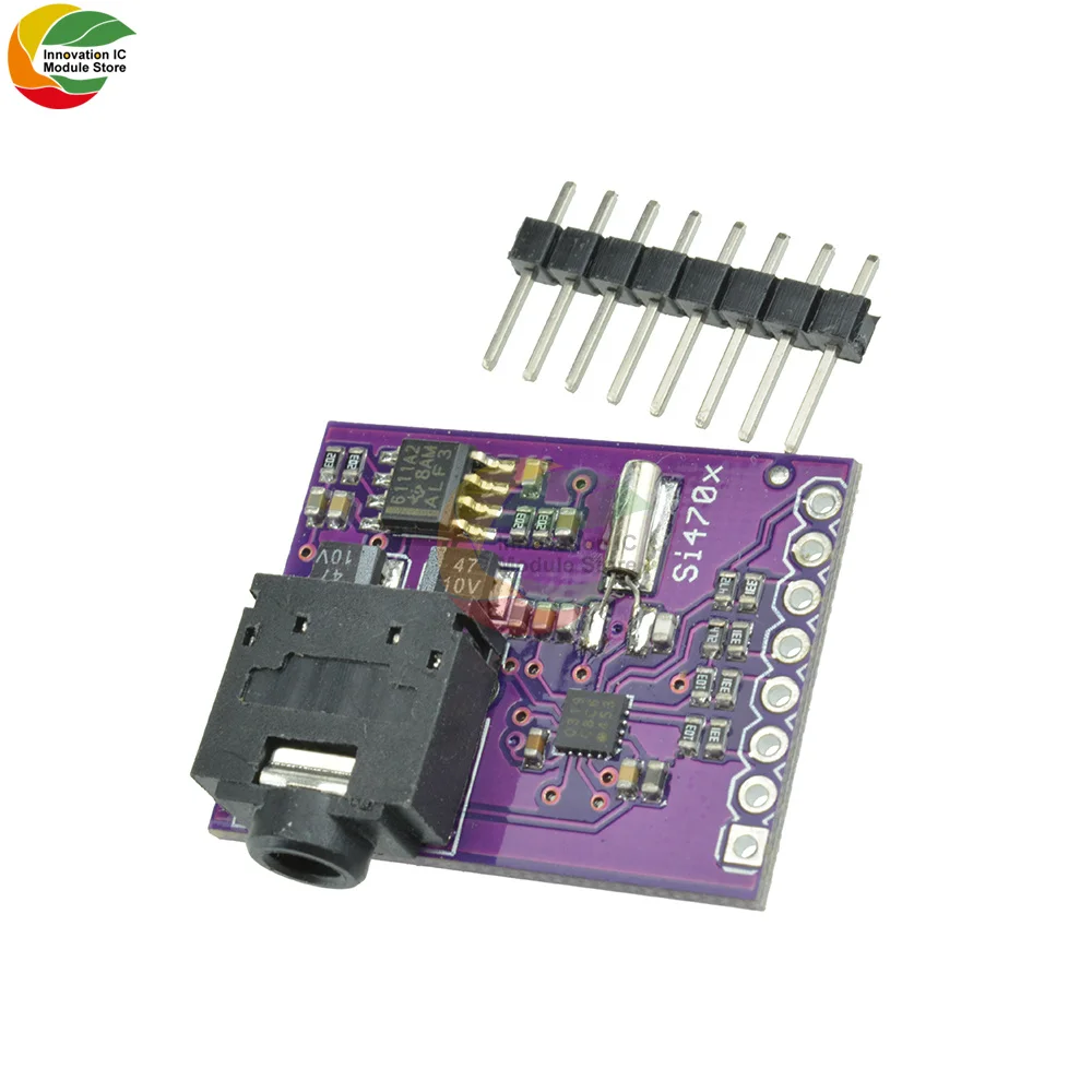 Ziqqucu Si4703 RDS FM-радио тюнер оценка коммутационная плата для Arduino AVR PIC ARM радио