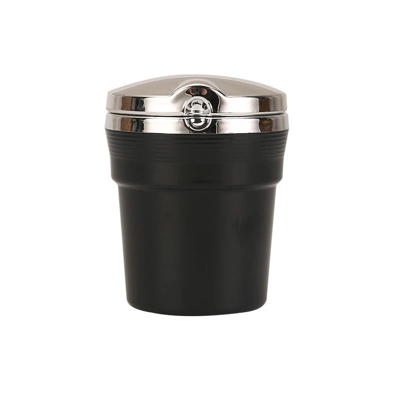 

Car Accessories Portable LED Light Car Ashtray Universal Cigarette Cylinder Holder Car Styling