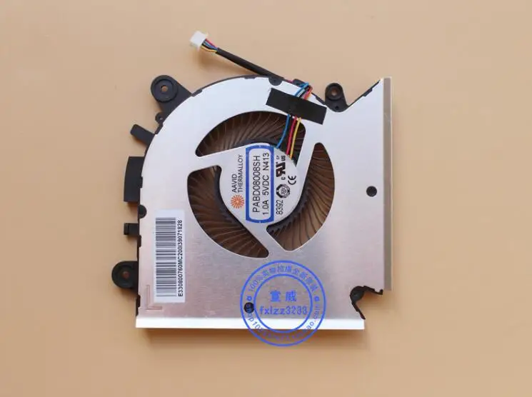 

AAVID GF63 MS-16R1 R2 PABD08008SH N413 DC 5V 1.0A 3-Wire Laptop Fan CPU Fan