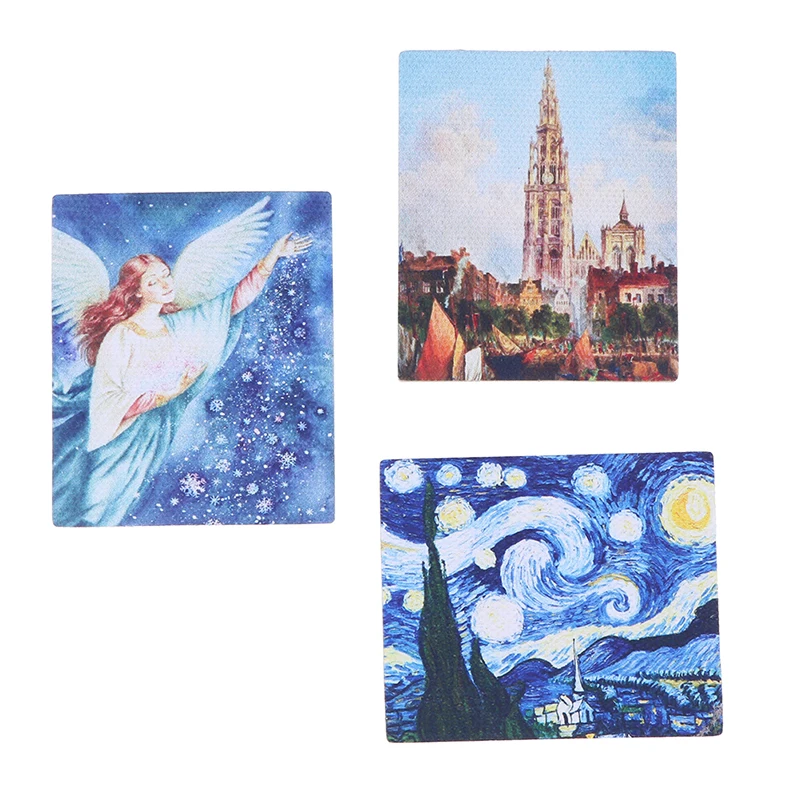 1:12 миниатюрная мебель кукольный дом рамка из смолы для картины Diy Кукольный Мини