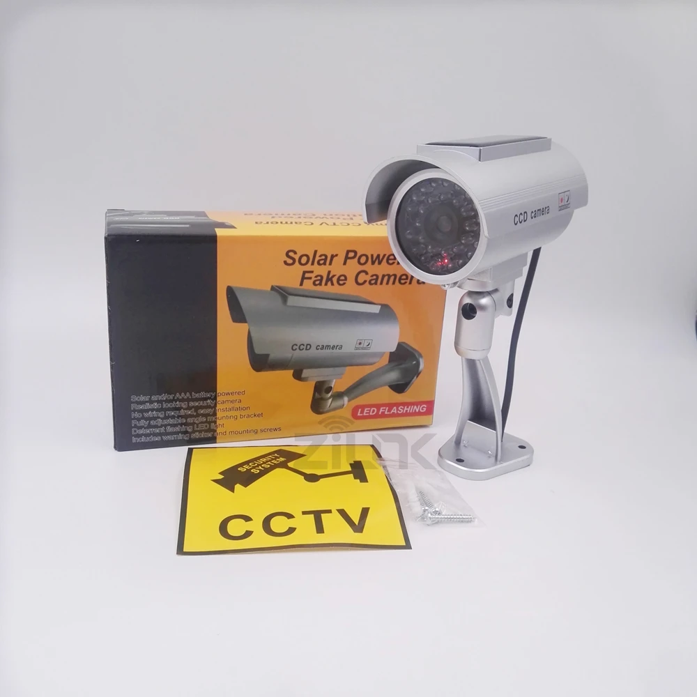 Камера видеонаблюдения имитация солнечной батареи водонепроницаемая 3 шт./1
