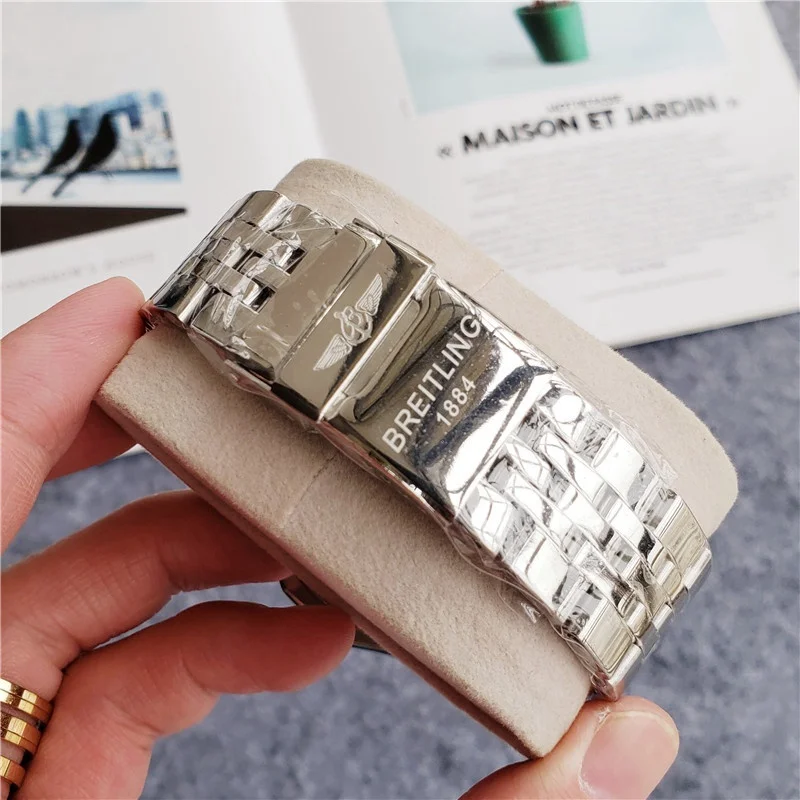 

Breitling new watch men's skeleton automatic mechanical AAA watch gold skeleton retro men's women watch men's watch 12