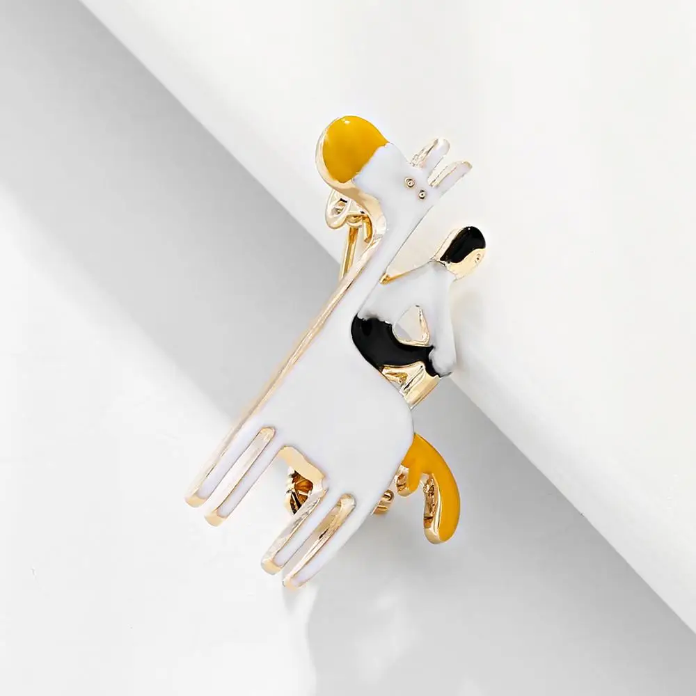 3 шт./партия модные эмалированные броши в виде животных 2019 женская мужская