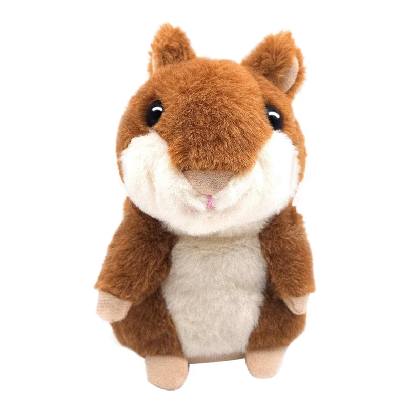 

Talking Hamster Repeats What You Say Plush Toys for Boys Girls & Baby Gift Toys for Kids